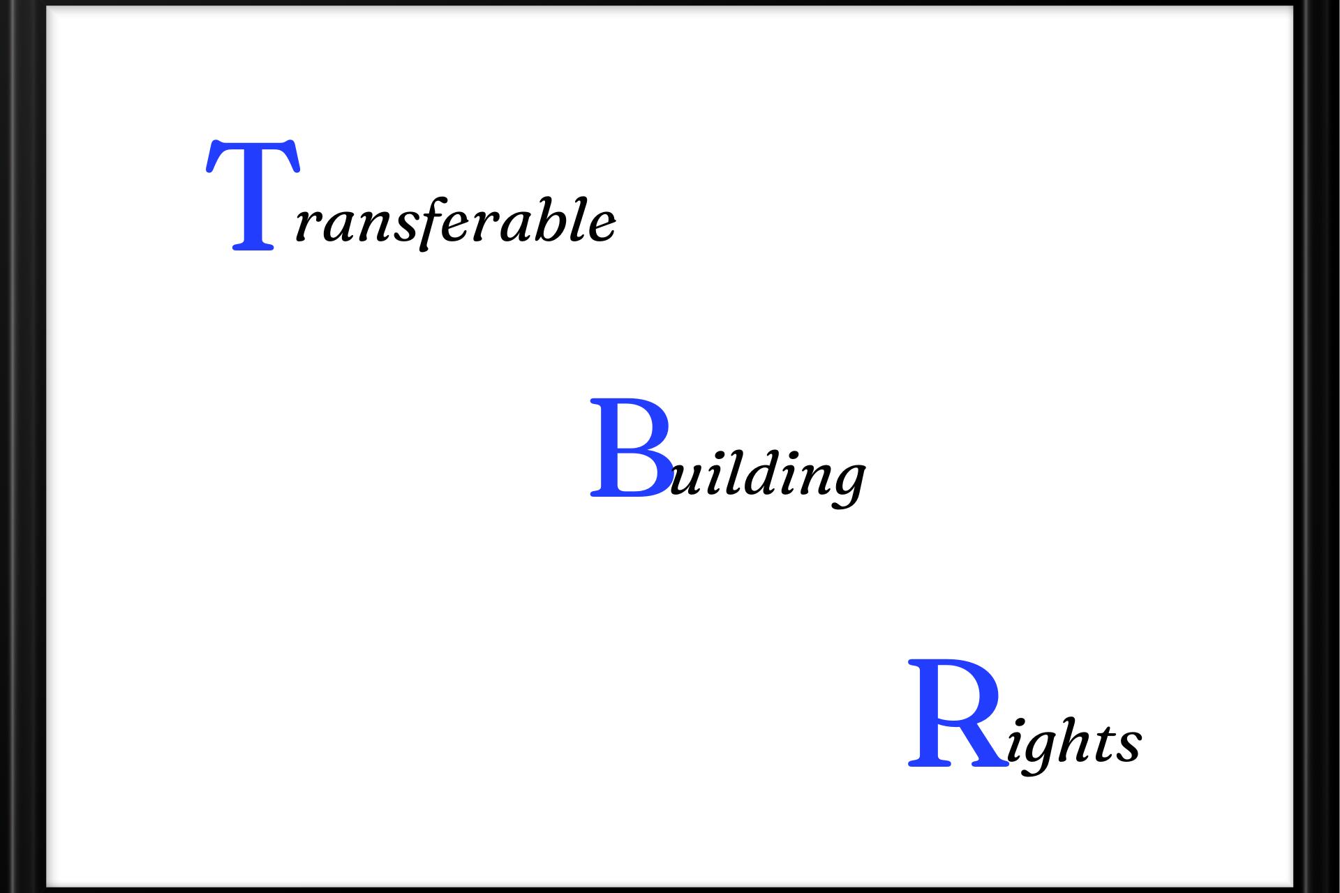 1 Transferable Development Right Property Photo 1