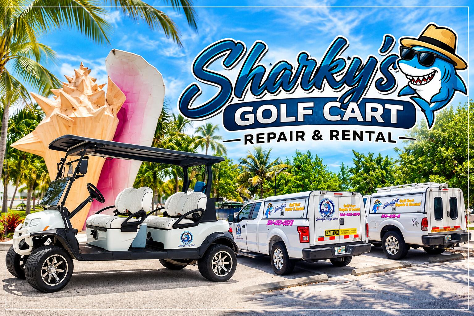 1 Sharkys Golf Cart Repair & Rental Property Photo 1
