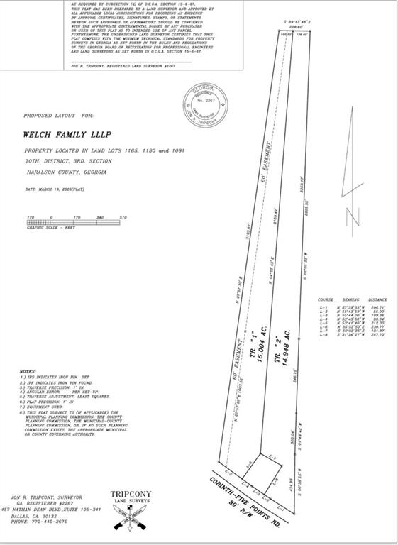 00 Corinth-five Points Trac # 2 Road Property Photo 1