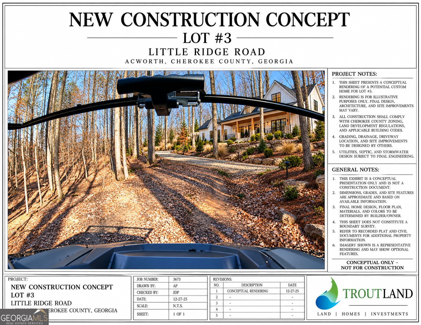 6137 Little Ridge Road Lot 3 Property Photo 1