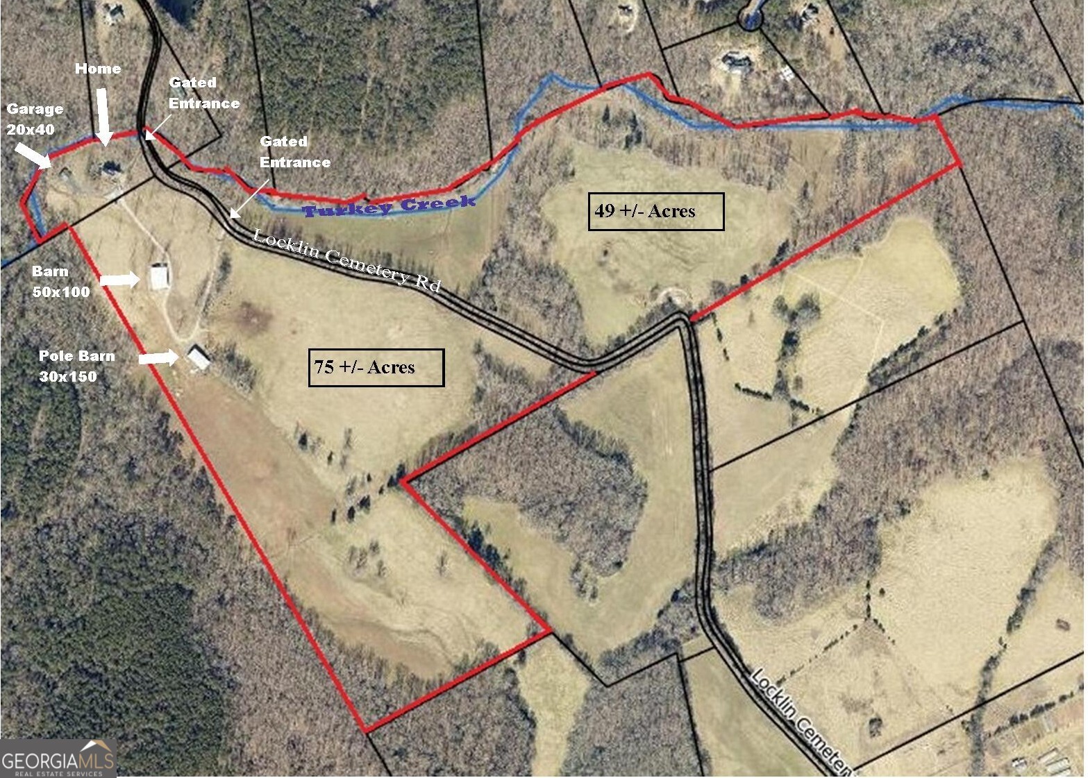 1650 & 1620 Locklin Cemetery Road Property Photo 1