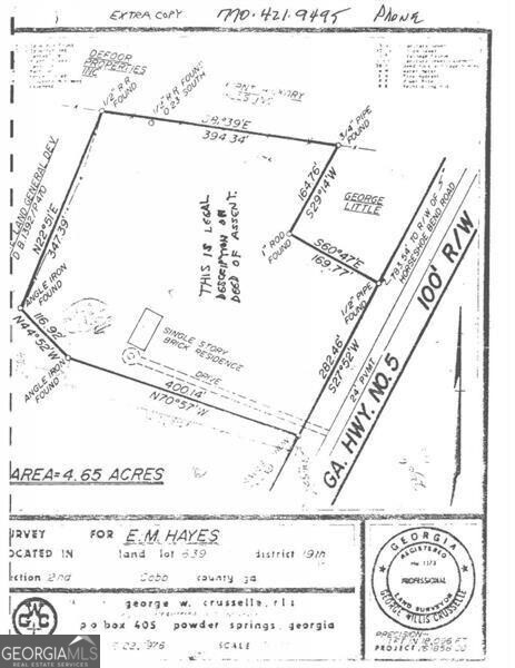 2318 Powder Springs Road Property Photo 2