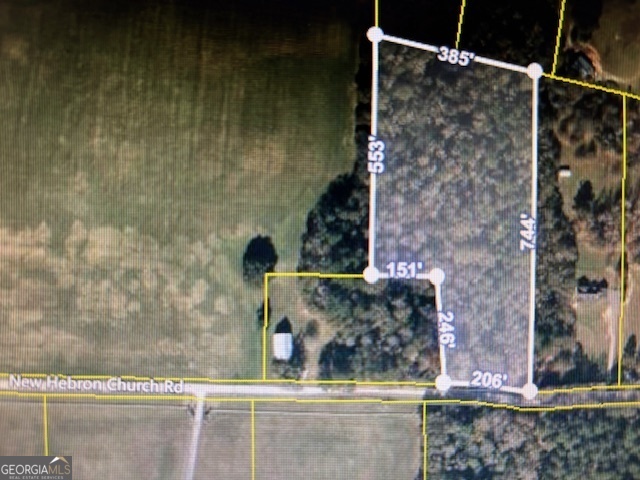5.74 Acres New Hebron Church Road Property Photo