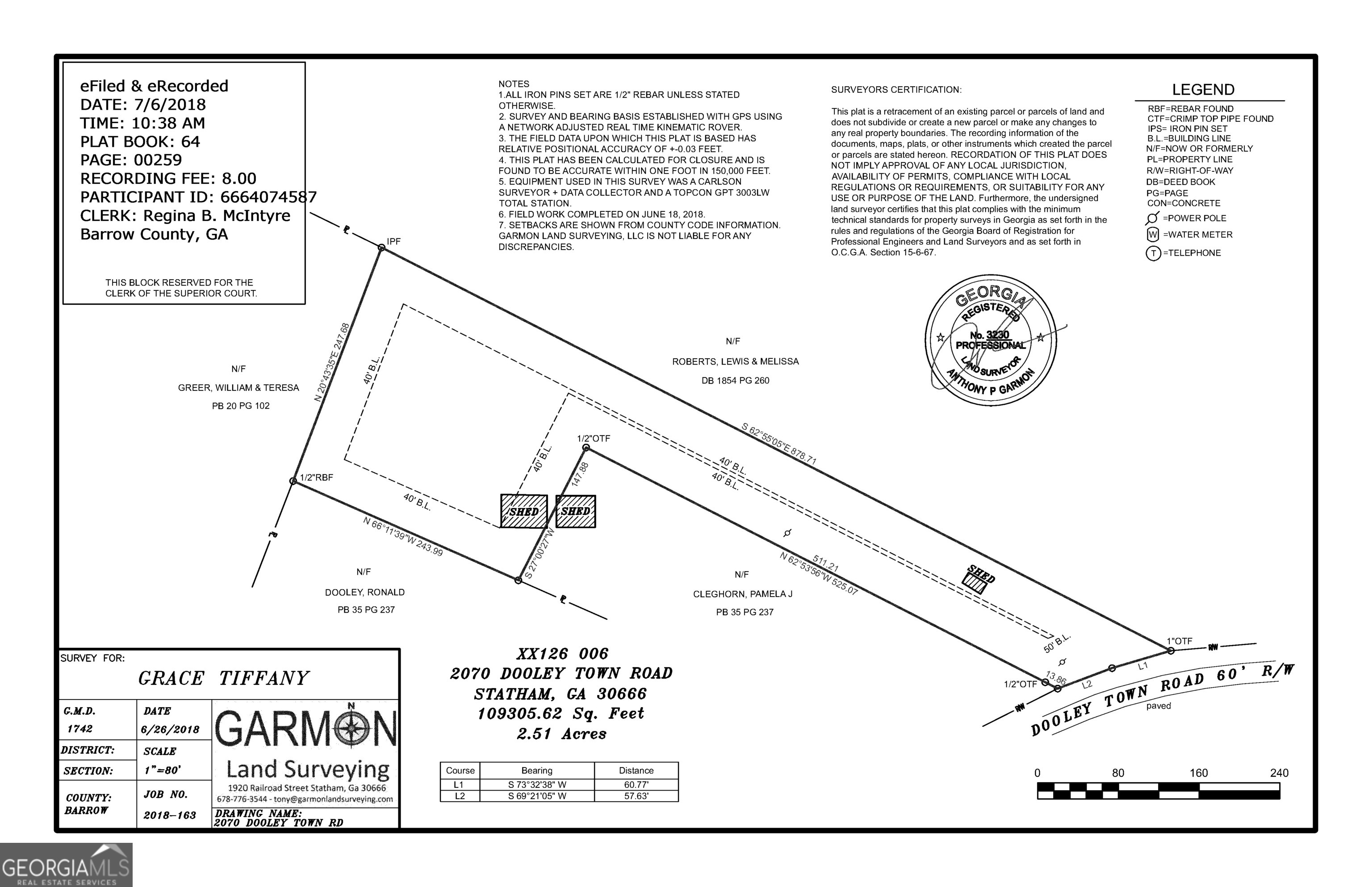 2070 Dooley Town Road Property Photo
