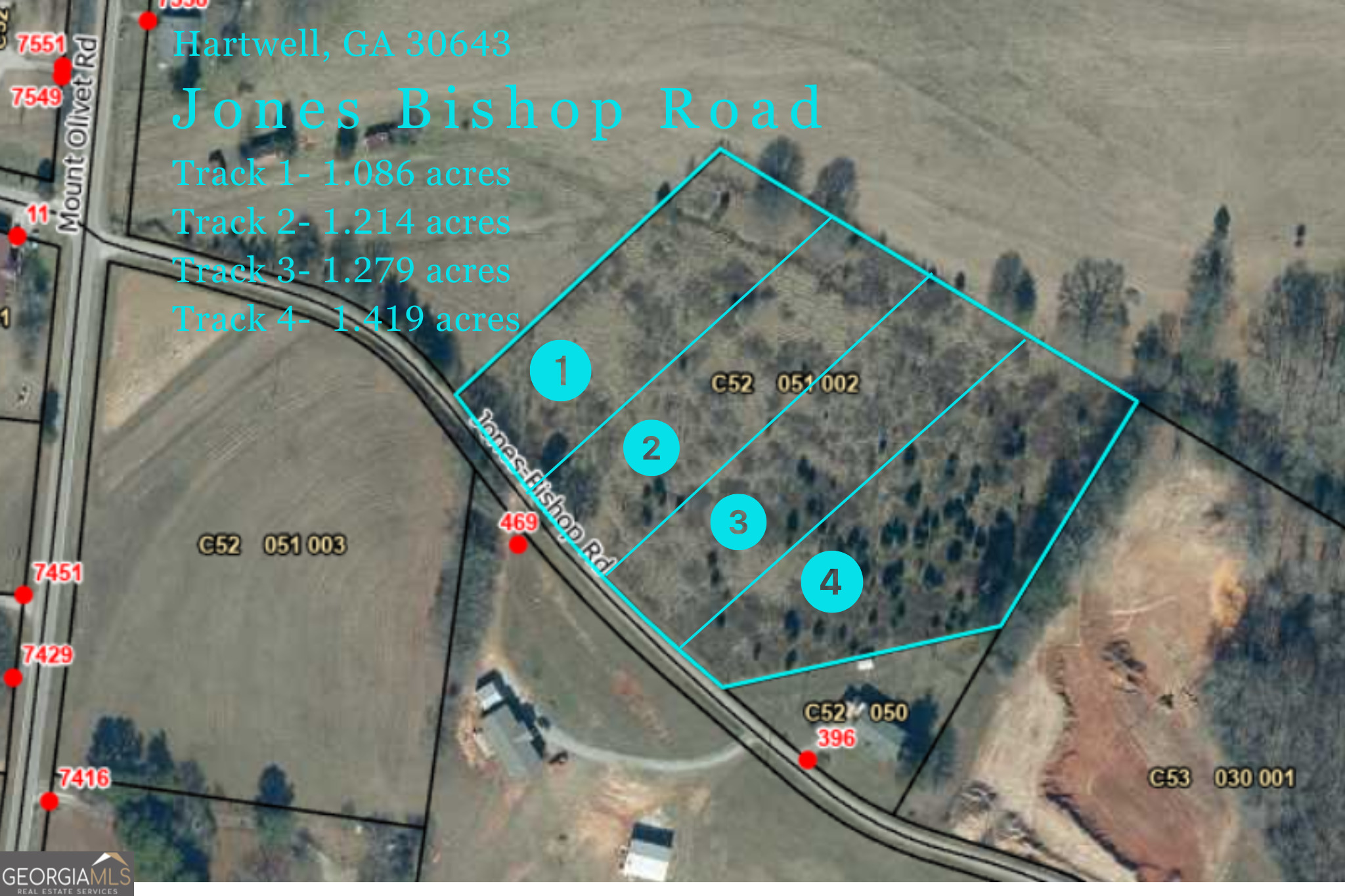 Tract 1 Jones Bishop Road Property Photo