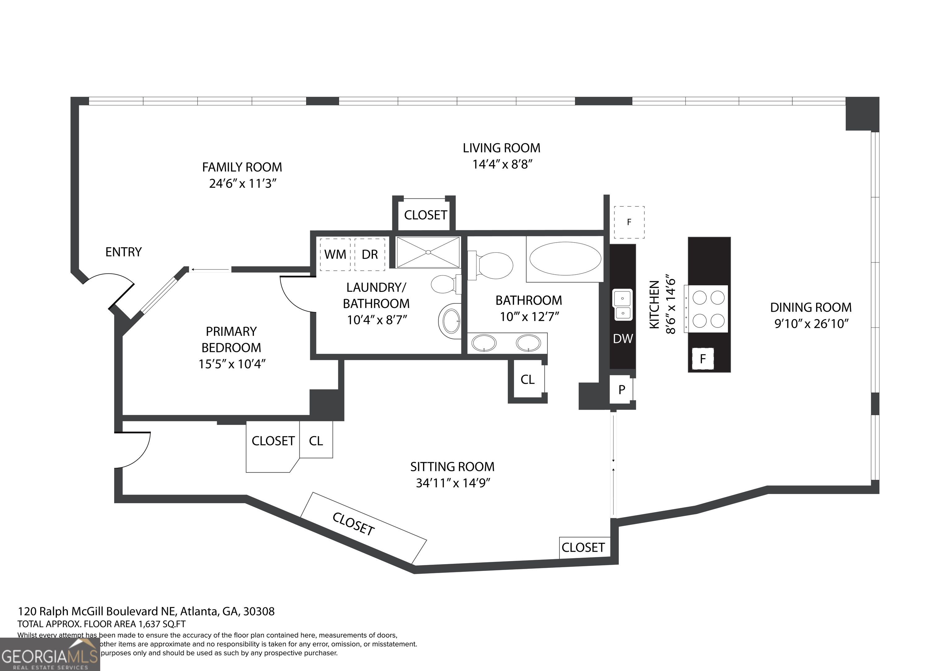 120 Ralph Mcgill Boulevard Ne # 1305 Property Photo 37
