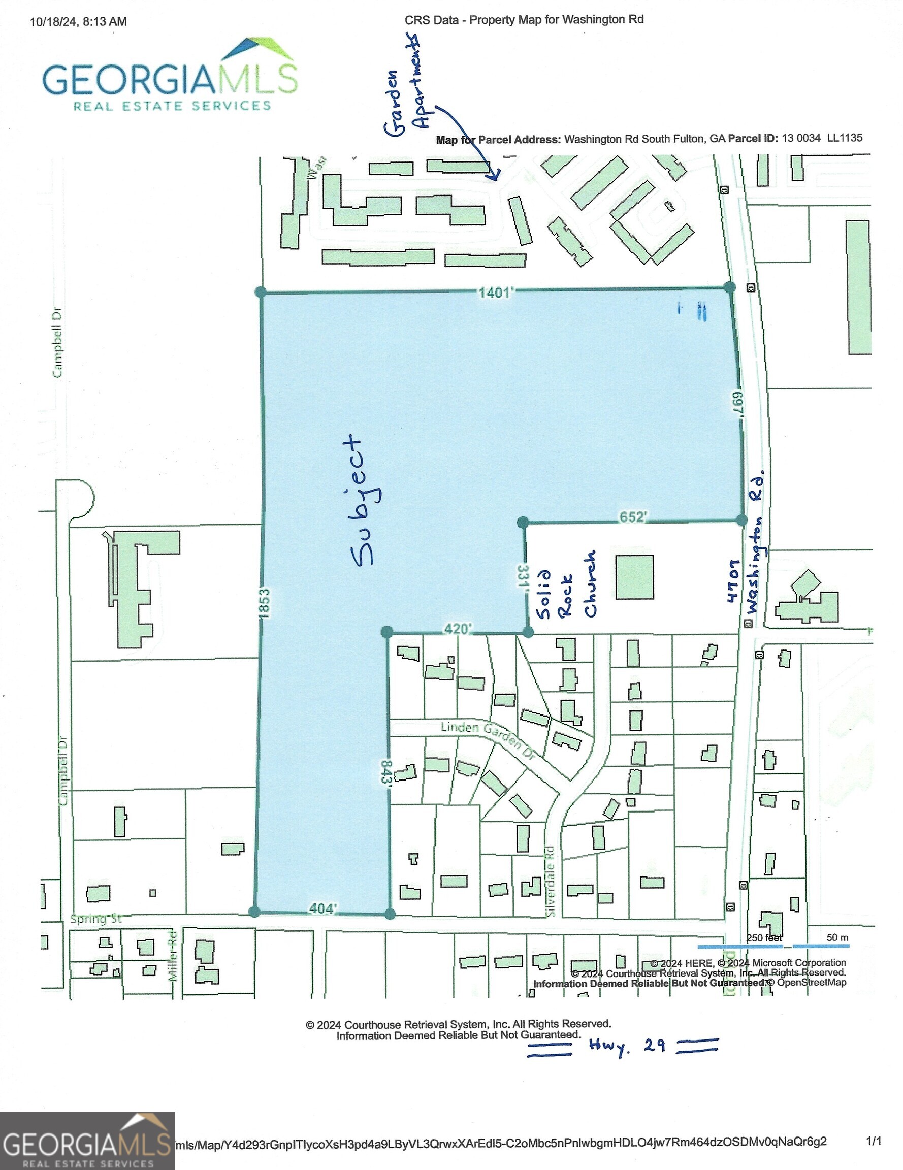 0 Washington Road Property Photo 1