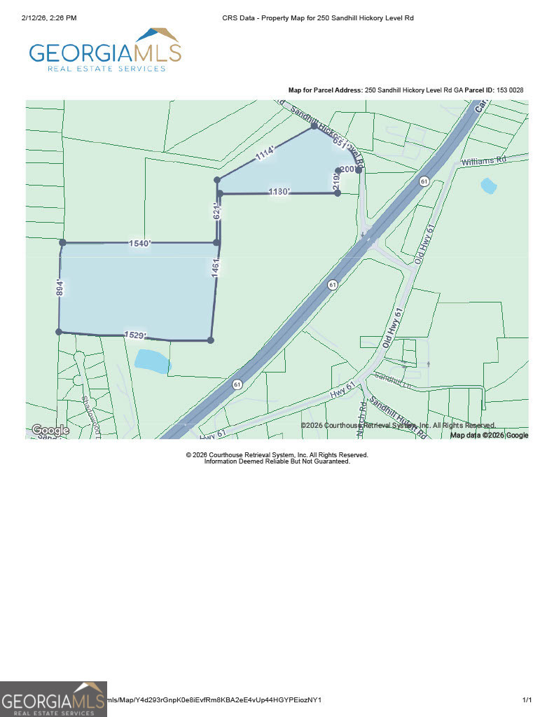 250 Sandhill Hickory Level Road Property Photo 1