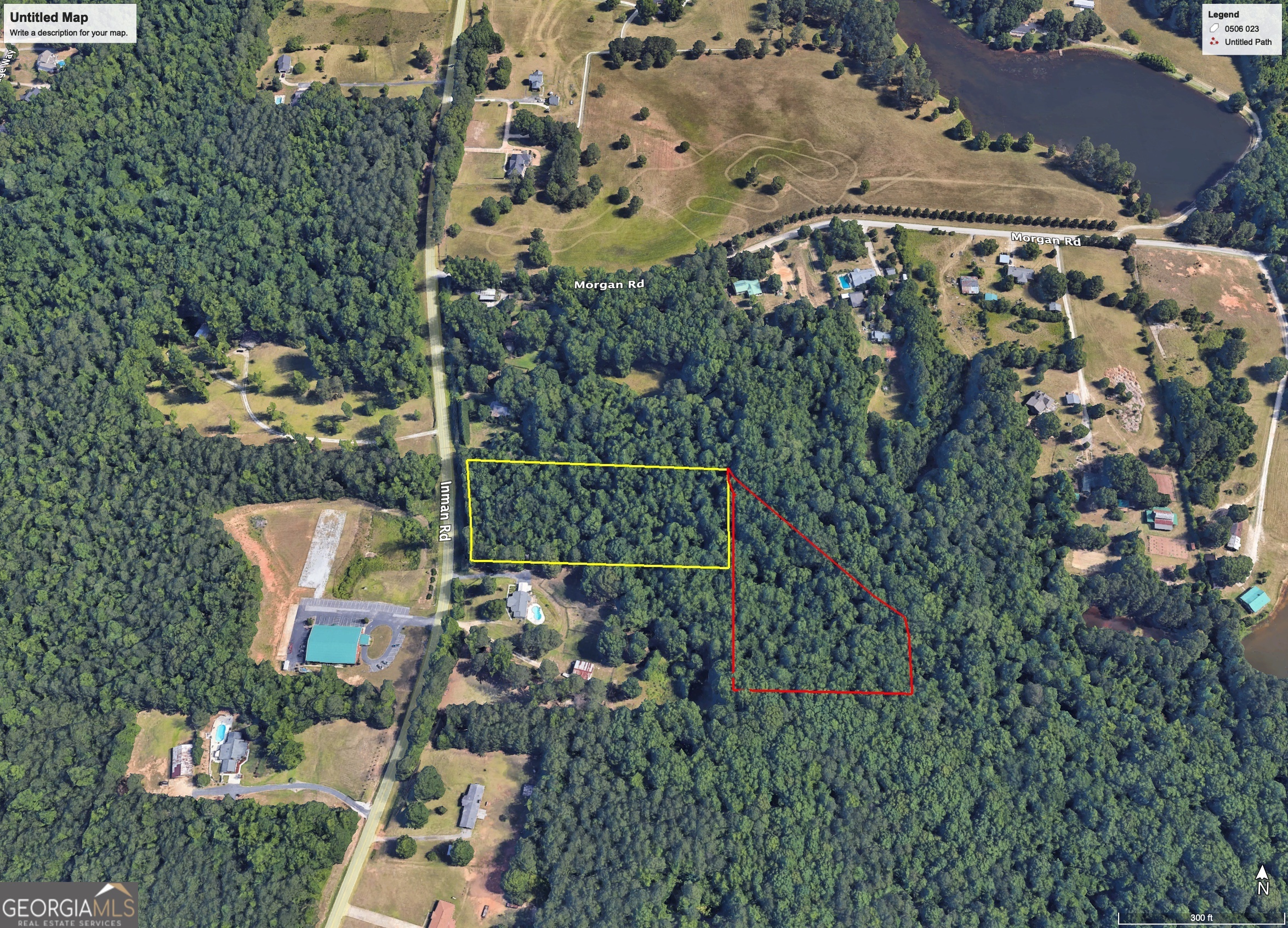 0 Btwn 448 & 474 Inman Road Property Photo 1