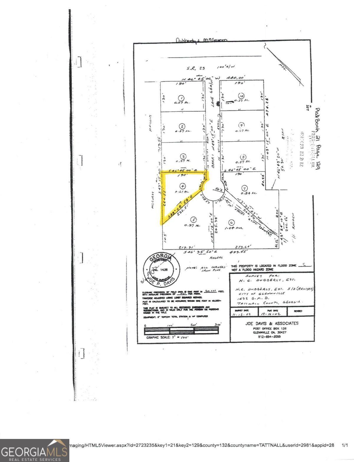 009 Barry Ln Lot # 4 Property Photo 1