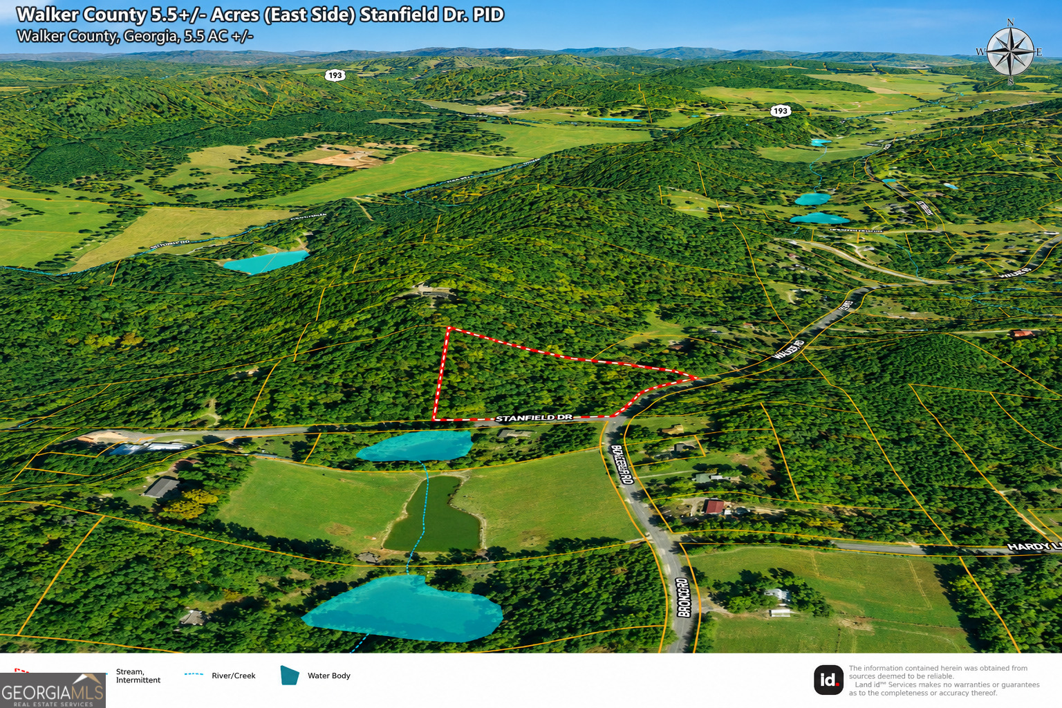 5.5 Acres Bronco Road Property Photo 1