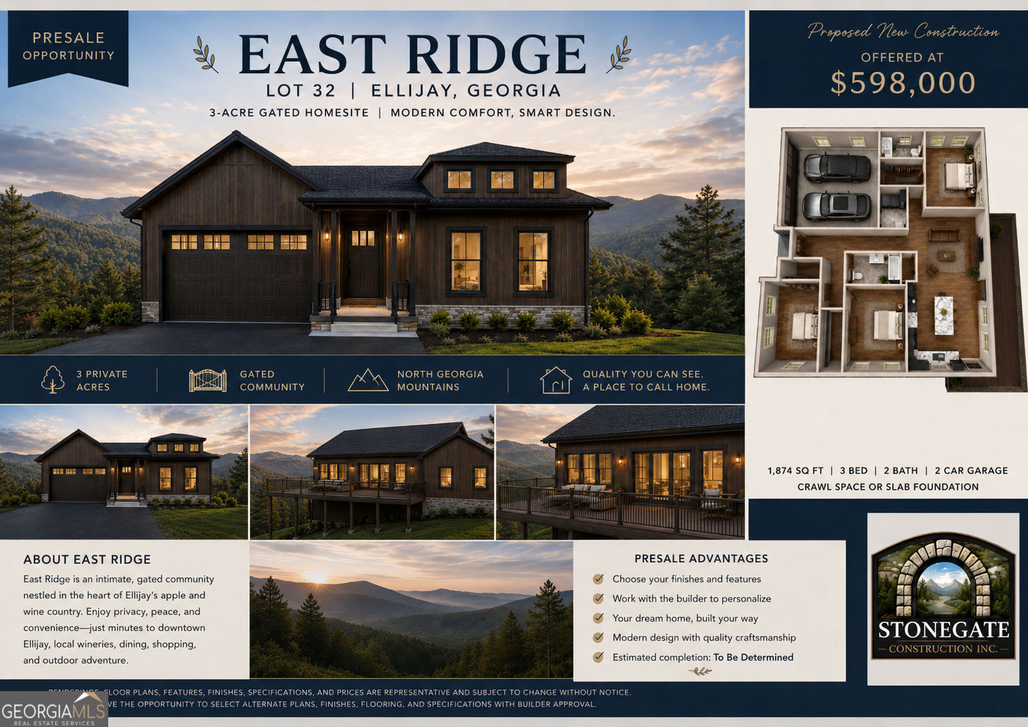 Lot 32 East Ridge Ln Property Photo 1