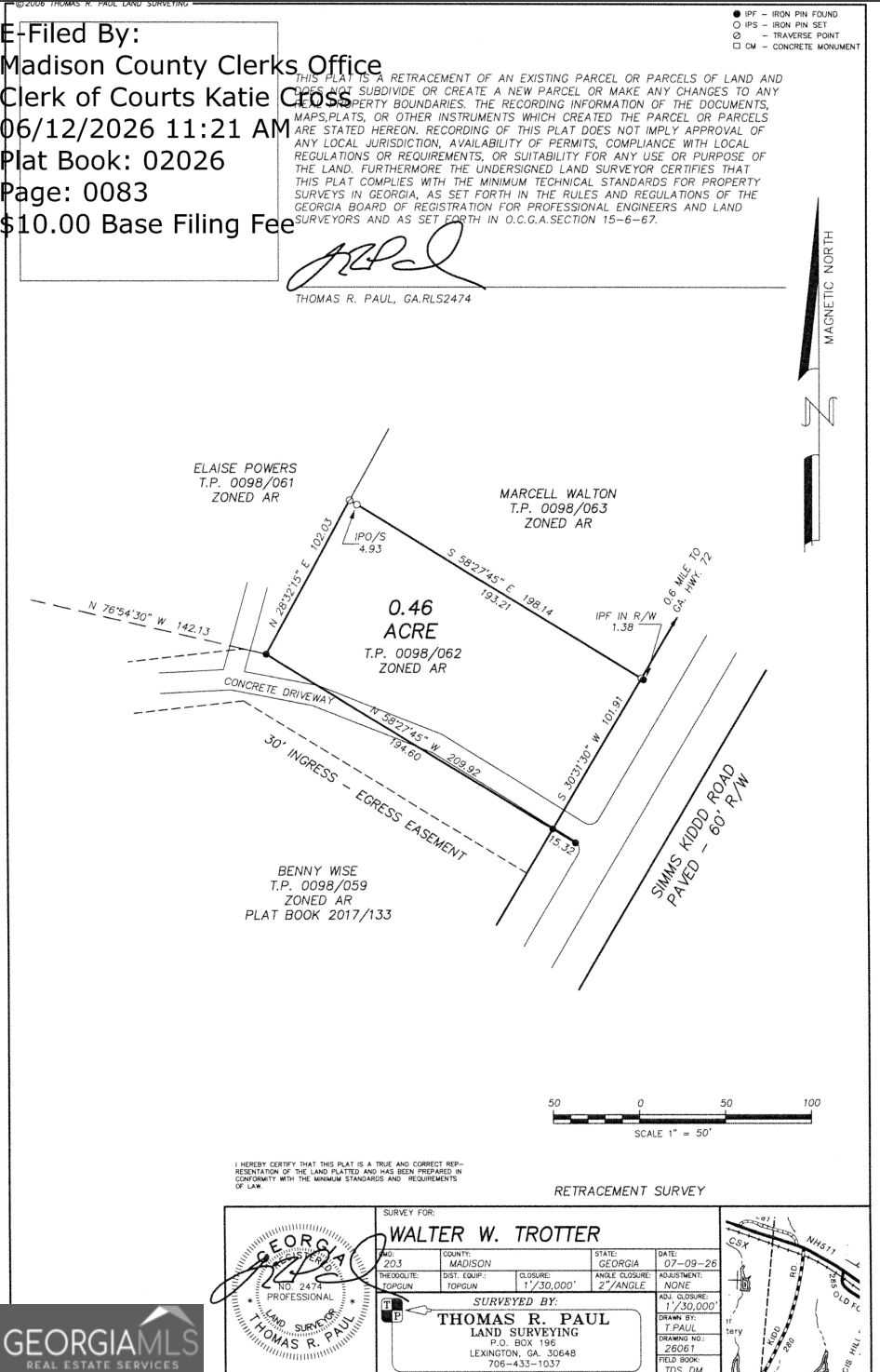 0 Sims Kidd Road Property Photo 1