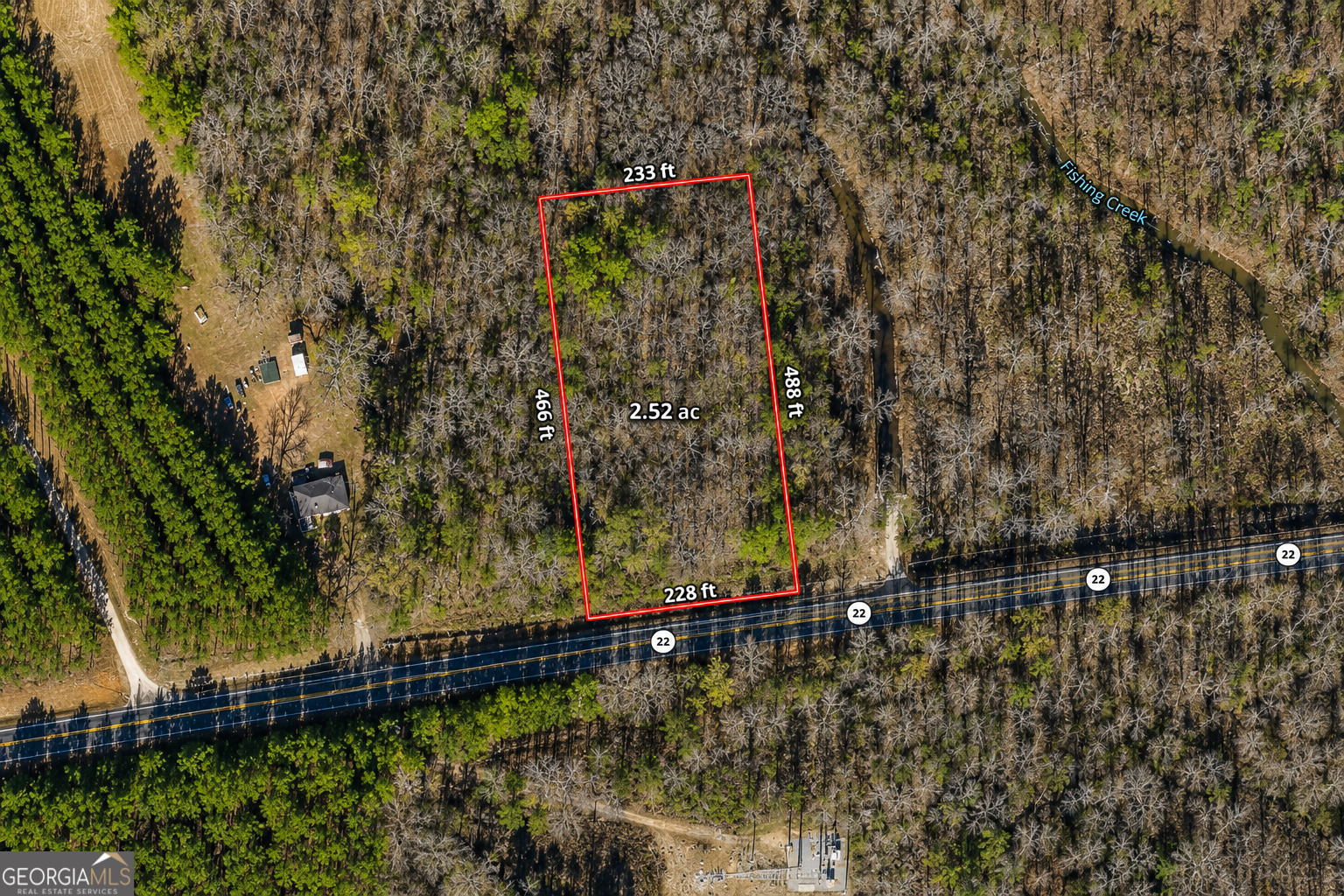 2.5 Acres Highway 22 Property Photo 2