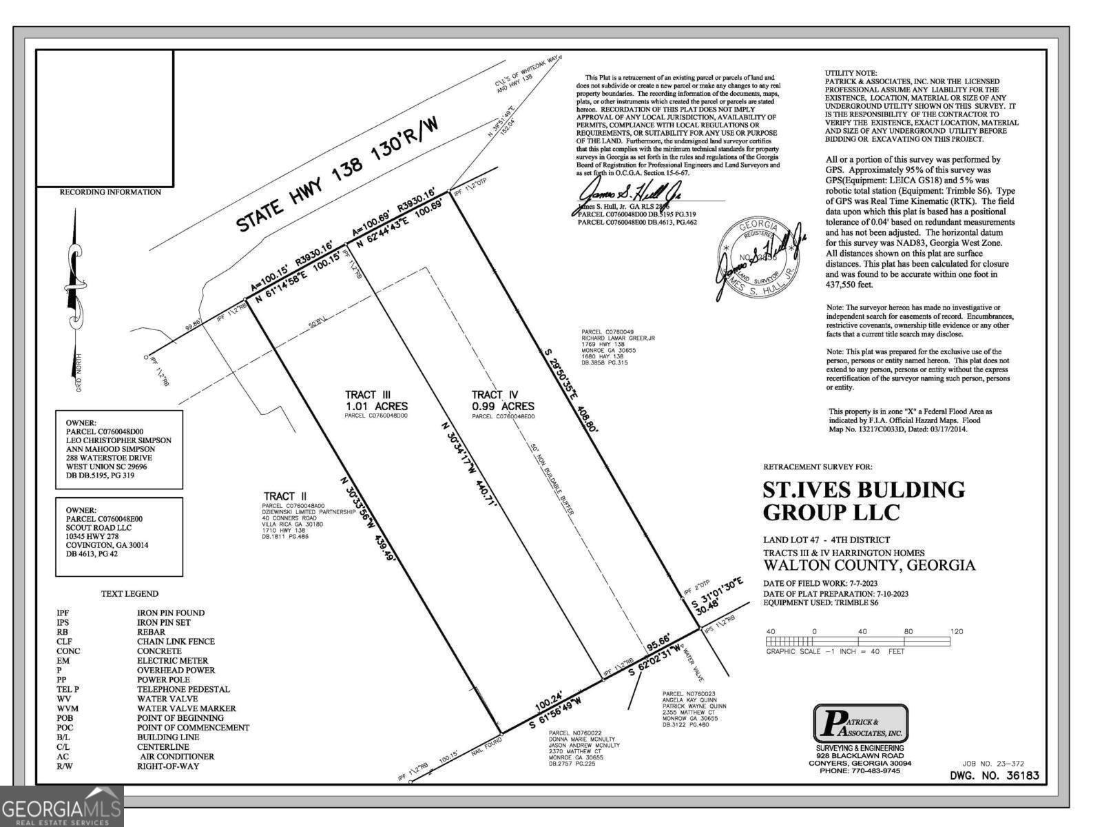 0 Highway 138 Tract 3 # 3 Property Photo 1