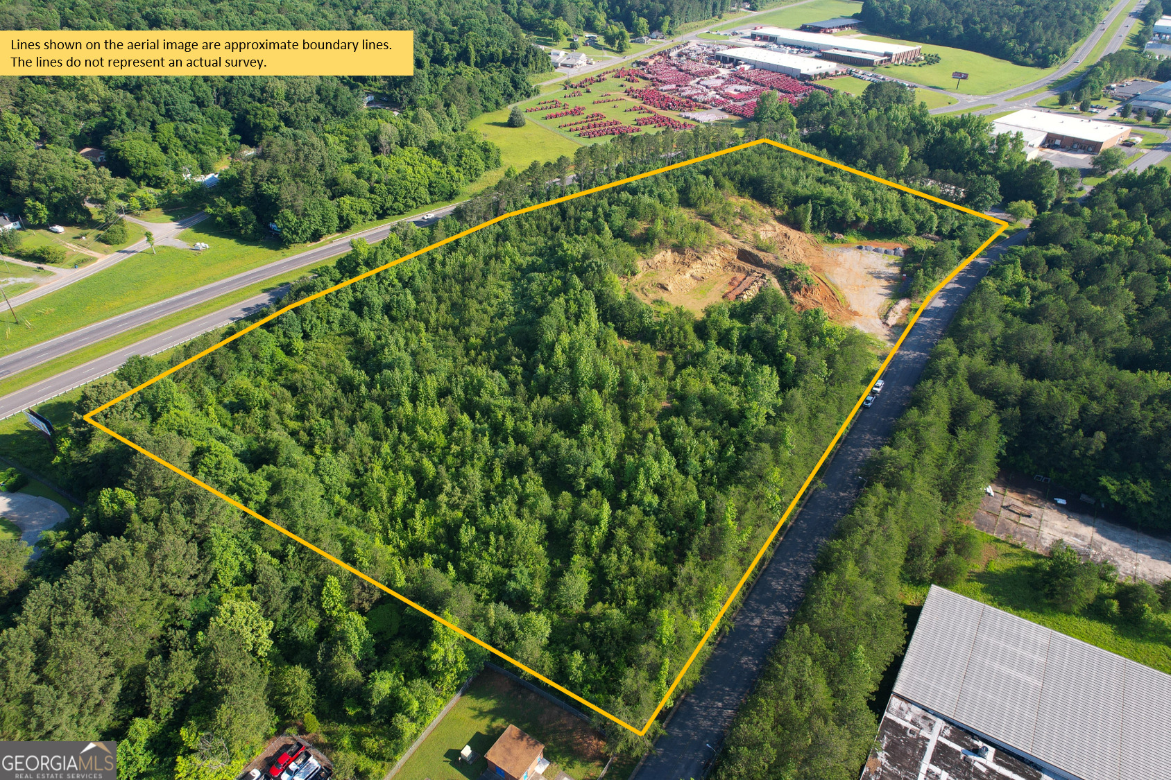 12 +/- Acre On Parrish Drive Property Photo 1