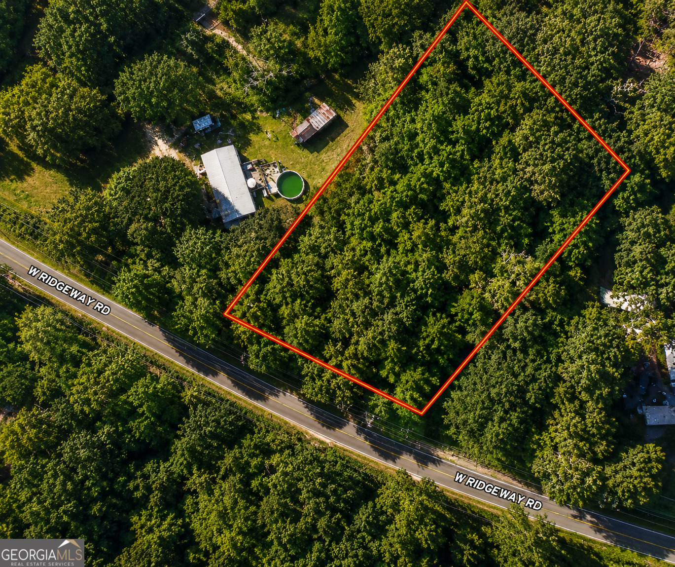 1.41 Acres Ridgeway West Road Property Photo 2