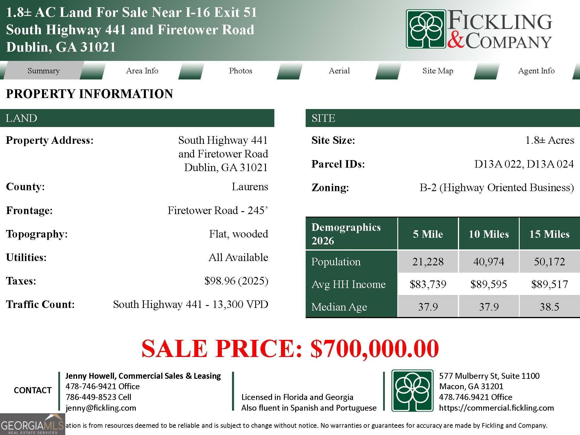 0 S Highway 441 Property Photo 4