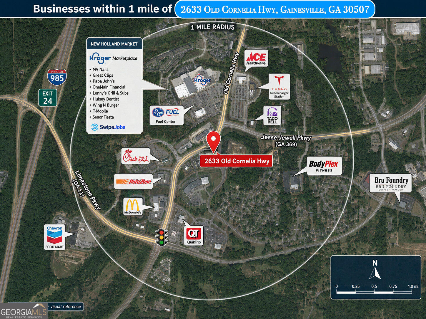 2633 Old Cornelia Highway Property Photo 3