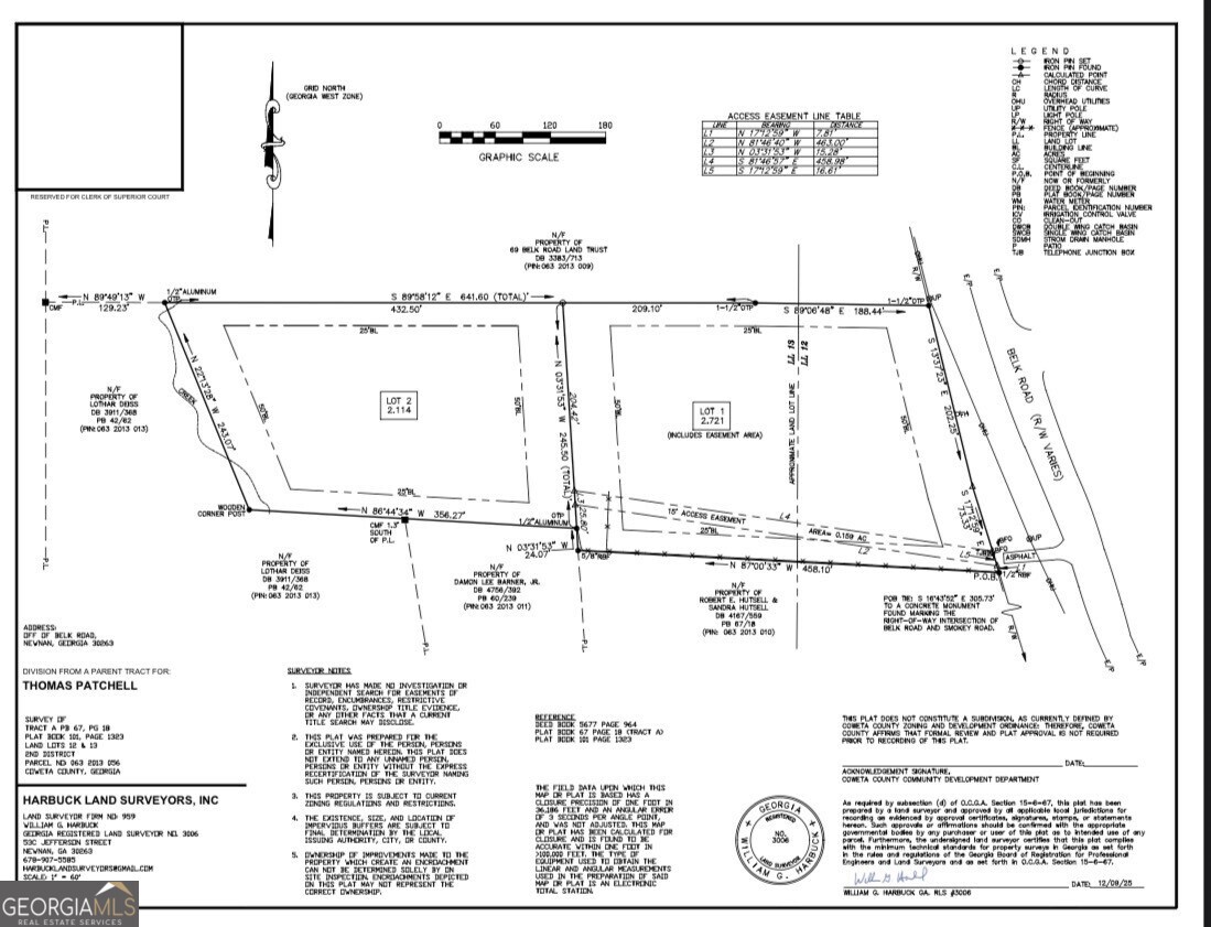 Lot 1- 0 Belk Road Property Photo 3