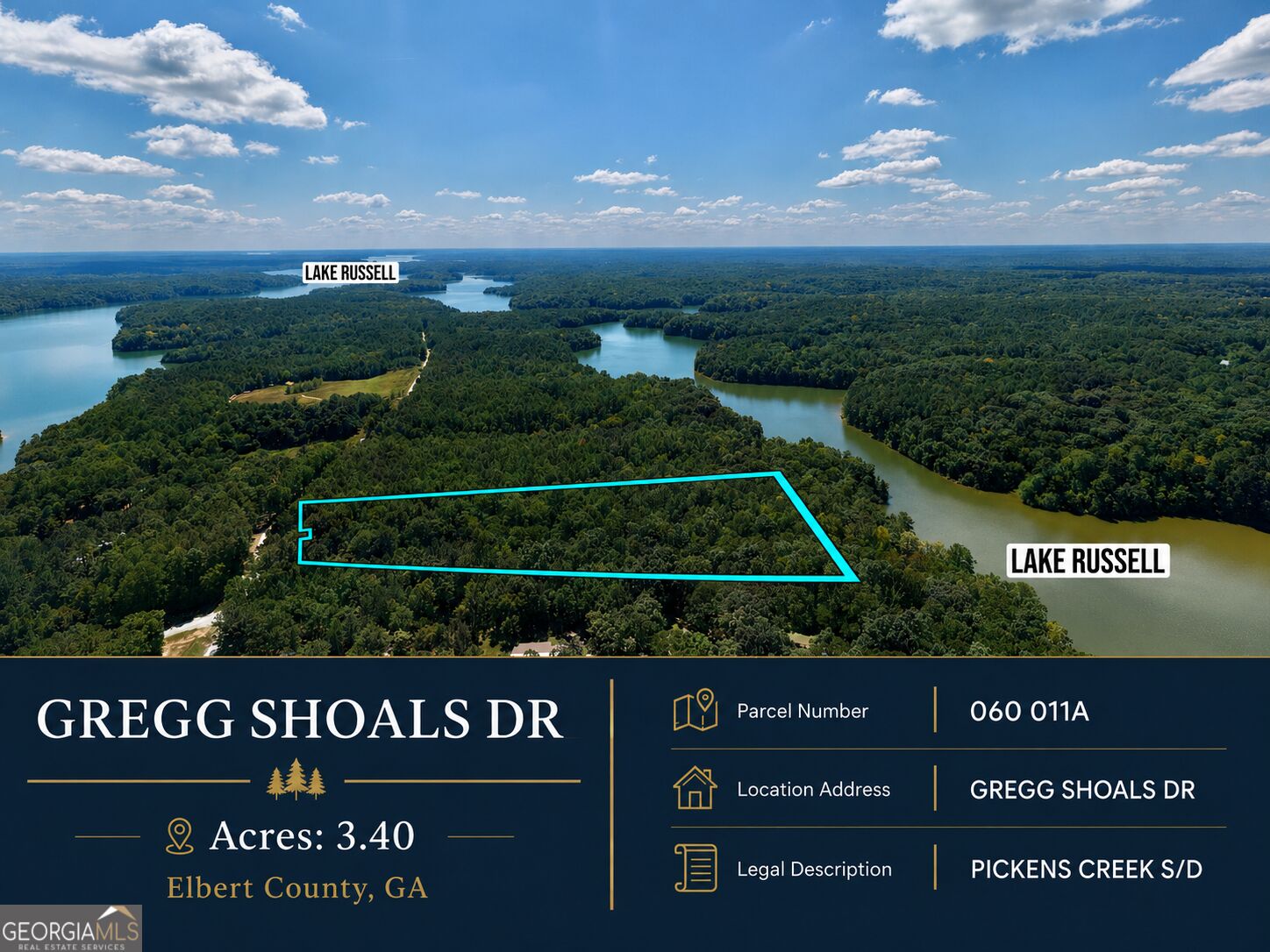 Lot 1 Gregg Shoals Drive Property Photo 1