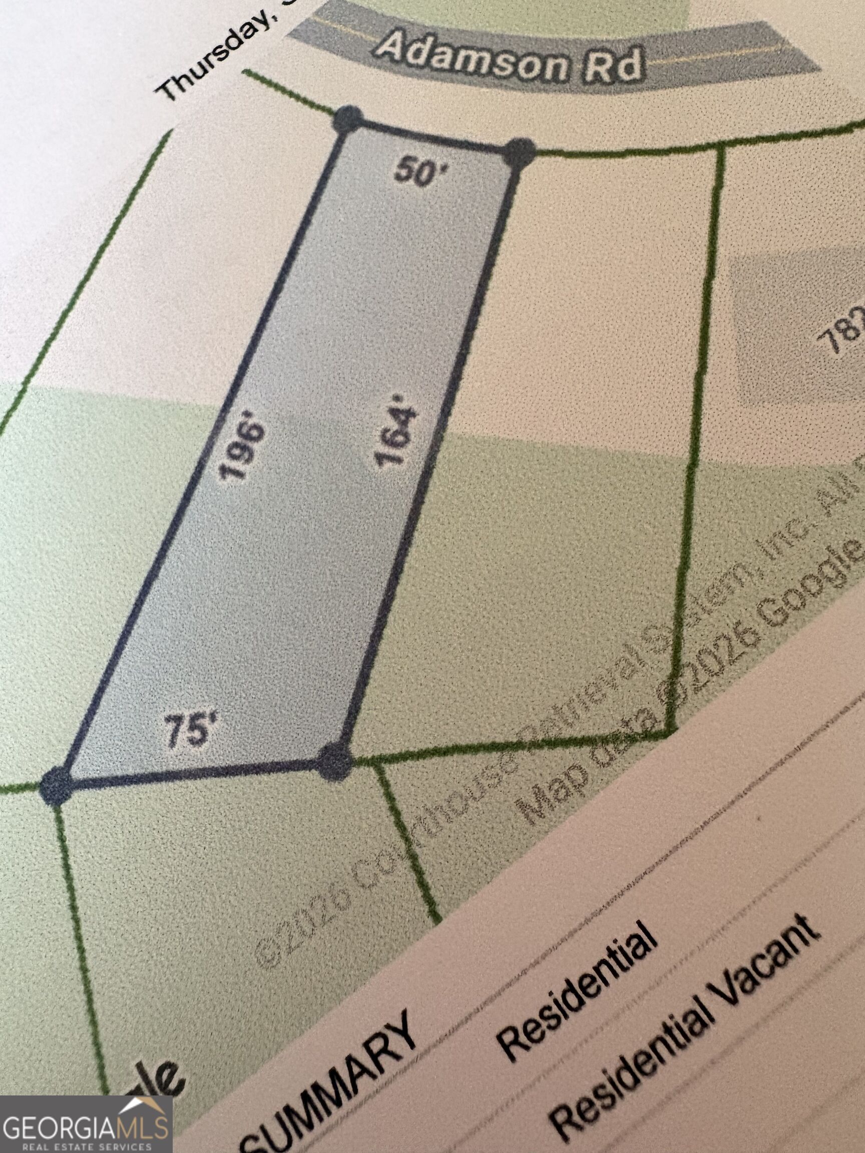 Lot 10 Adamson Road Property Photo 1
