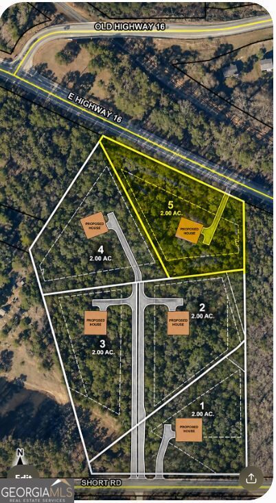 LOTS 1-5 Short Road