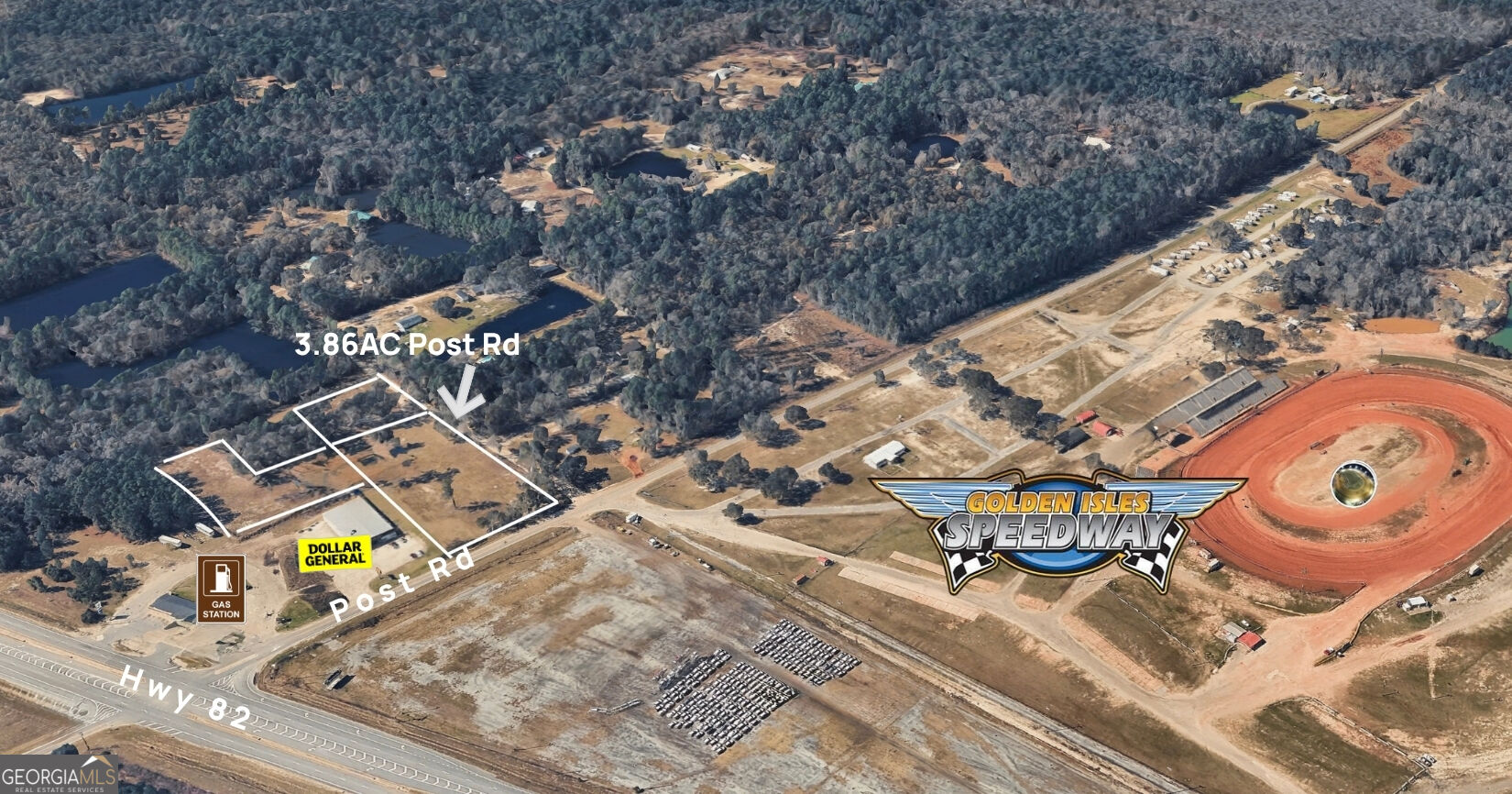 3.86ac Post Road Property Photo 1