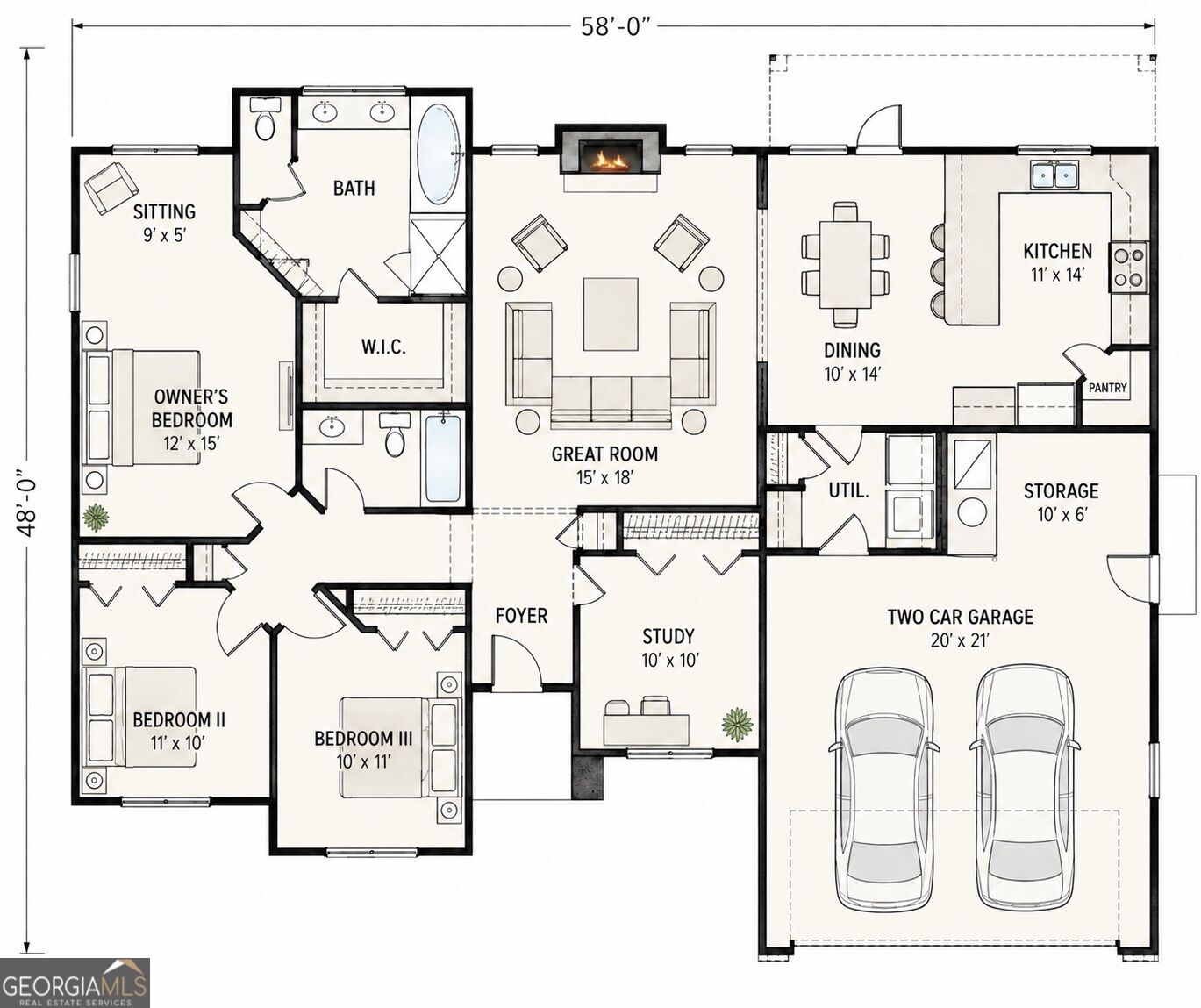 3584 Saddlebrook Drive Property Photo 2