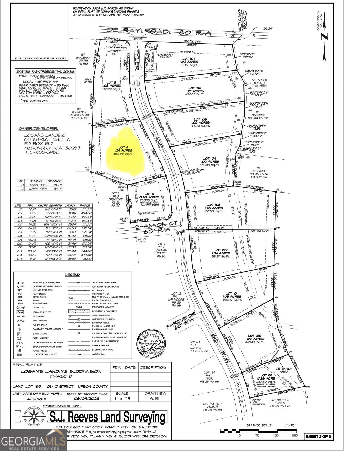 0 Lot 4 Tyler Lane Property Photo 1