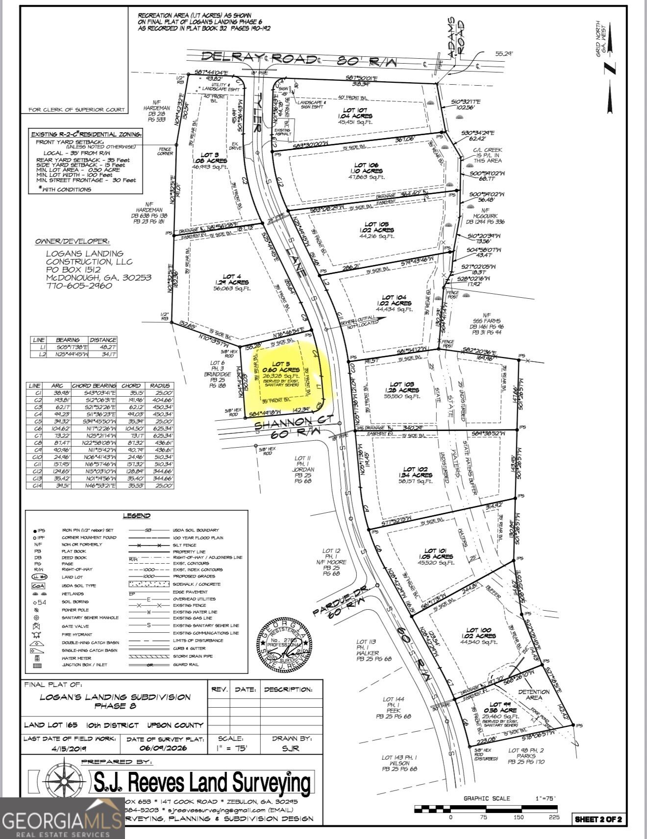 0 Lot 5 Tyler Lane Property Photo 1