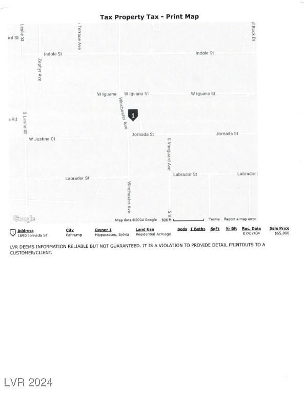 1690 Jornada Street Property Photo 2