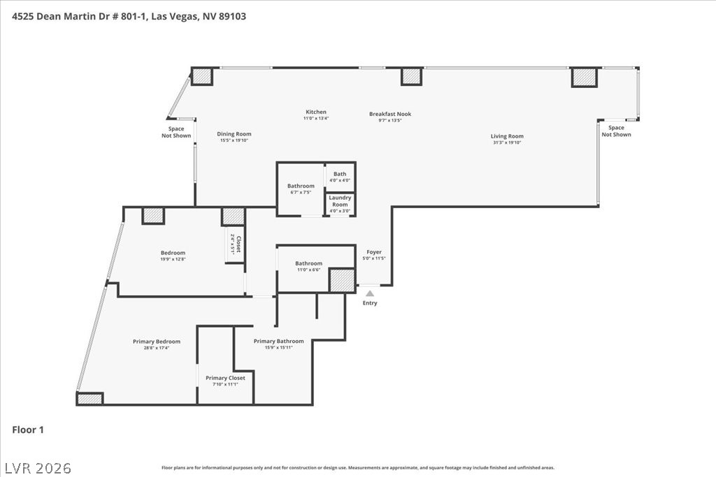 4525 Dean Martin Drive 2100 Property Photo 54