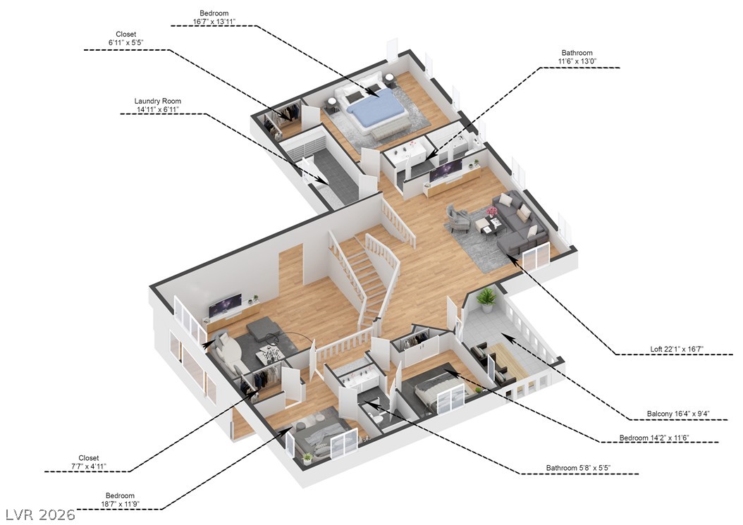 5523 Kyle Peak Court Property Photo 74