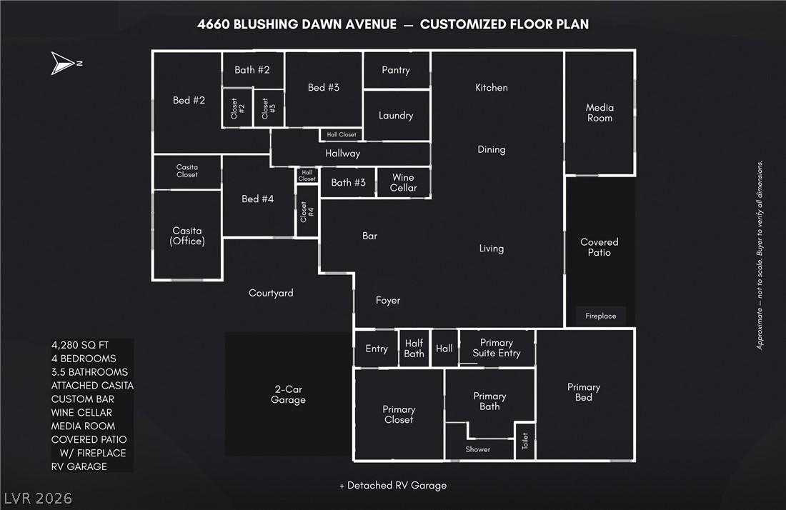 4660 Blushing Dawn Avenue Property Photo 38