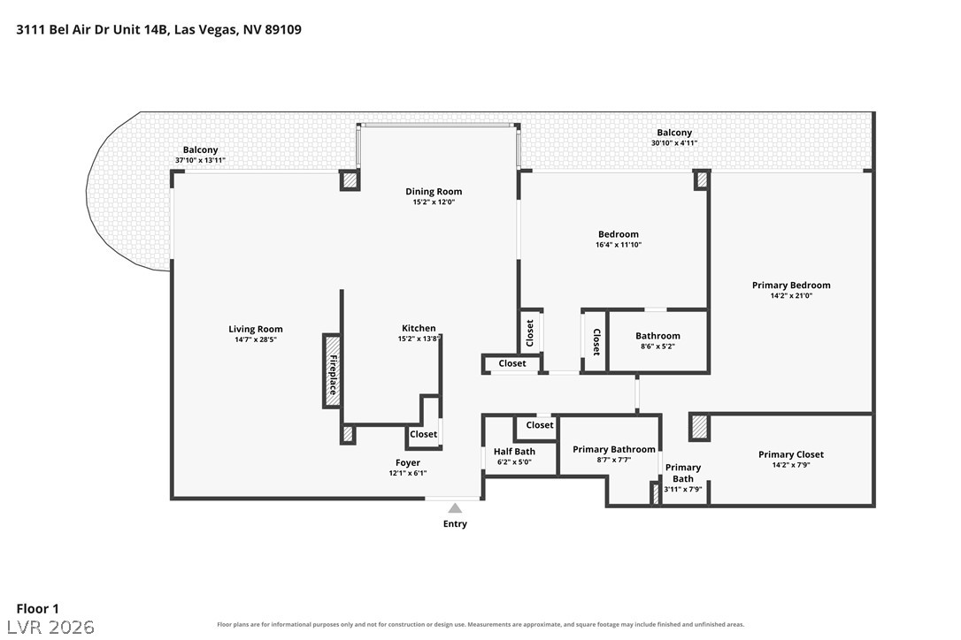 3111 Bel Air Drive 14b Property Photo 46