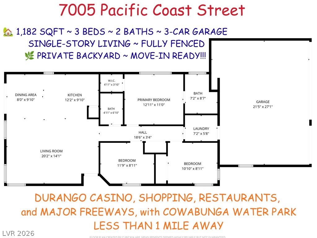 7005 Pacific Coast Street Property Photo 2