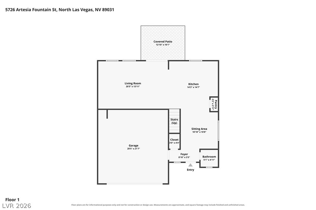 5726 Artesia Fountain Street Property Photo 2