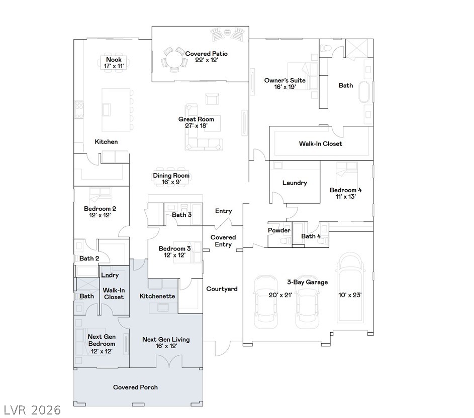 12436 Breezy Bluff Avenue Property Photo 2