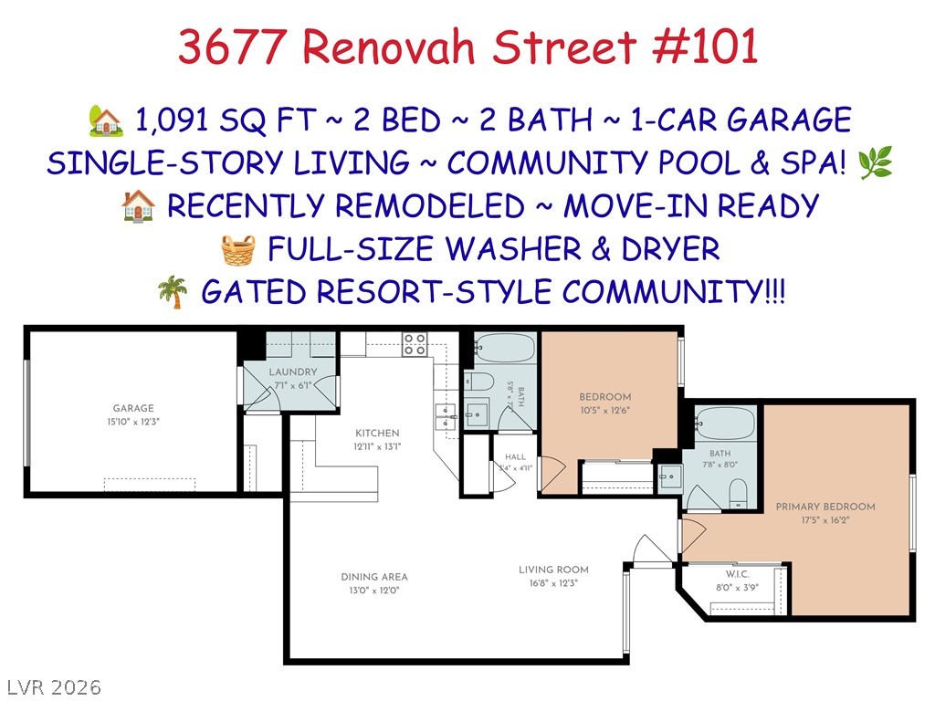 3677 Renovah Street 101 Property Photo 3