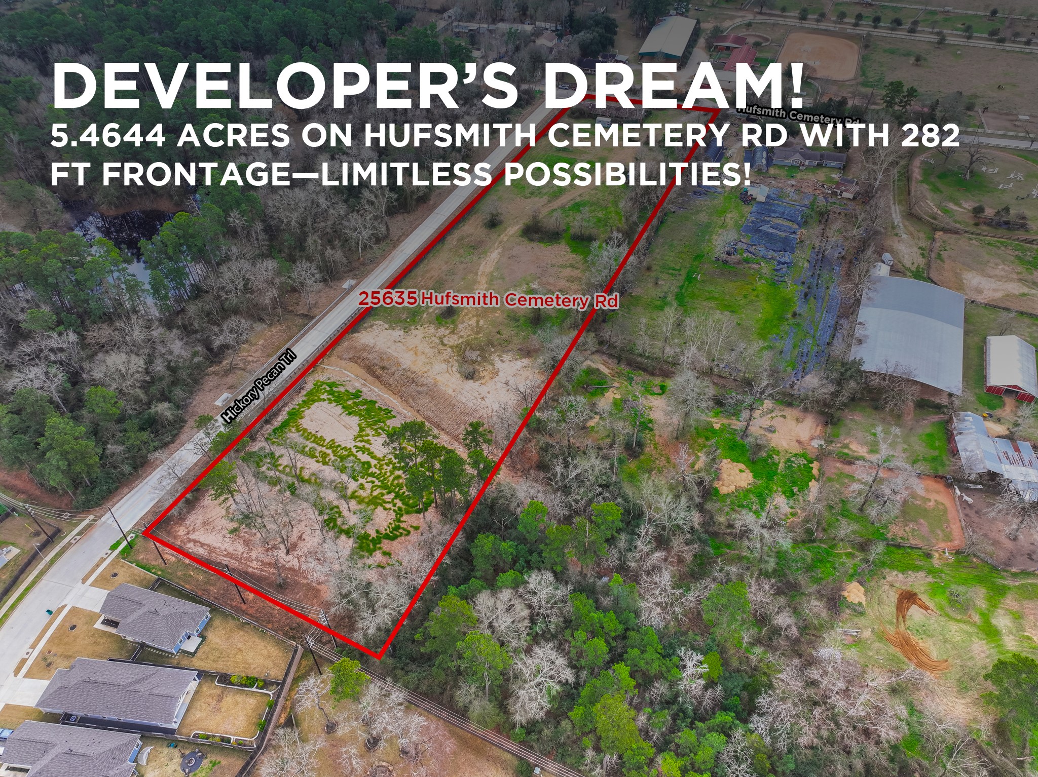 25503 Hufsmith Cemetery Road Property Photo 2