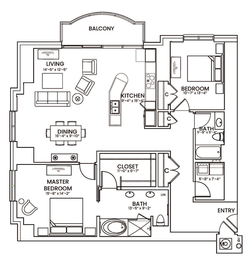 1400 Mckinney Street 904 Property Photo 14