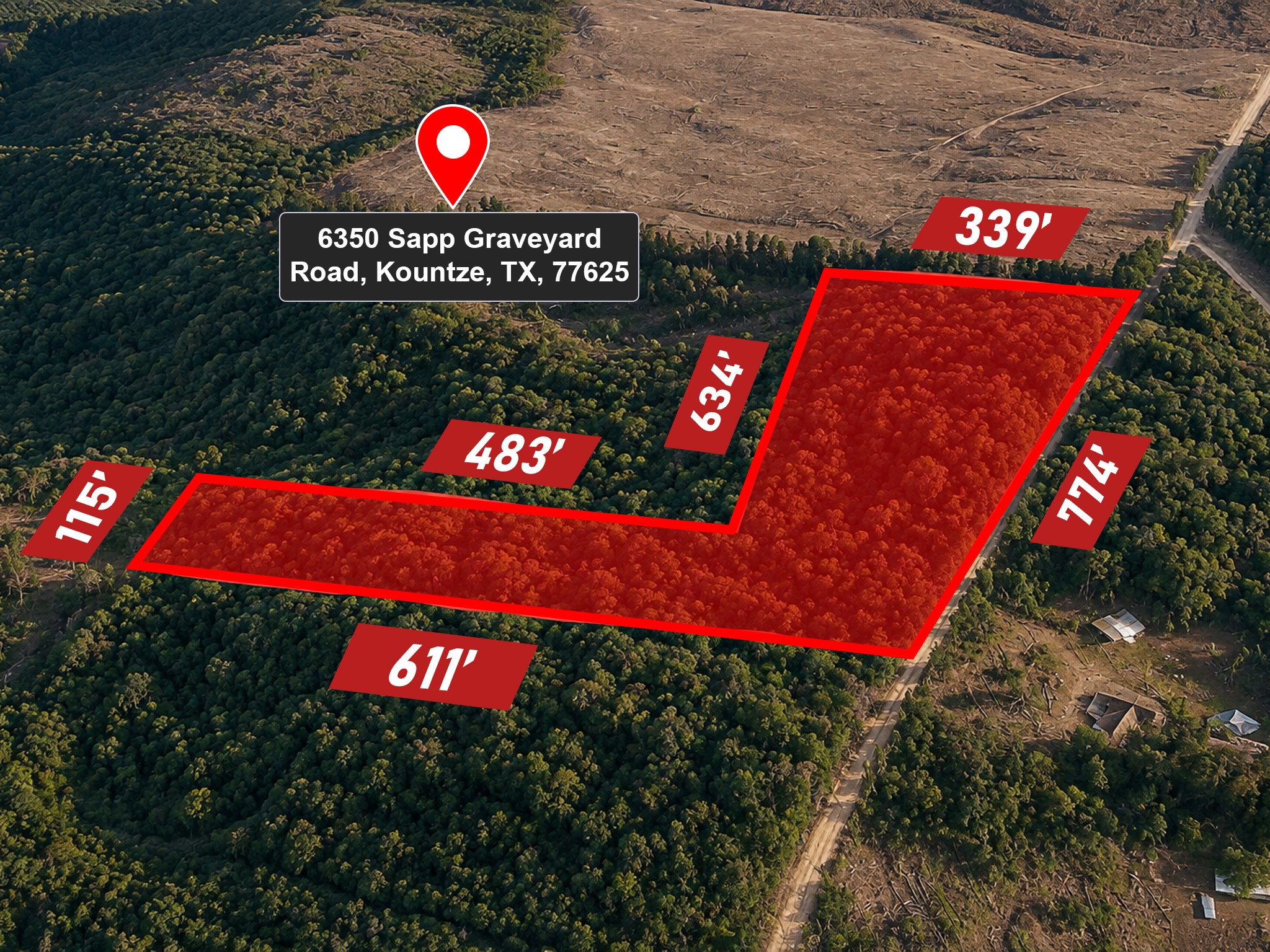 6350 Sapp Graveyard Road Property Photo 1