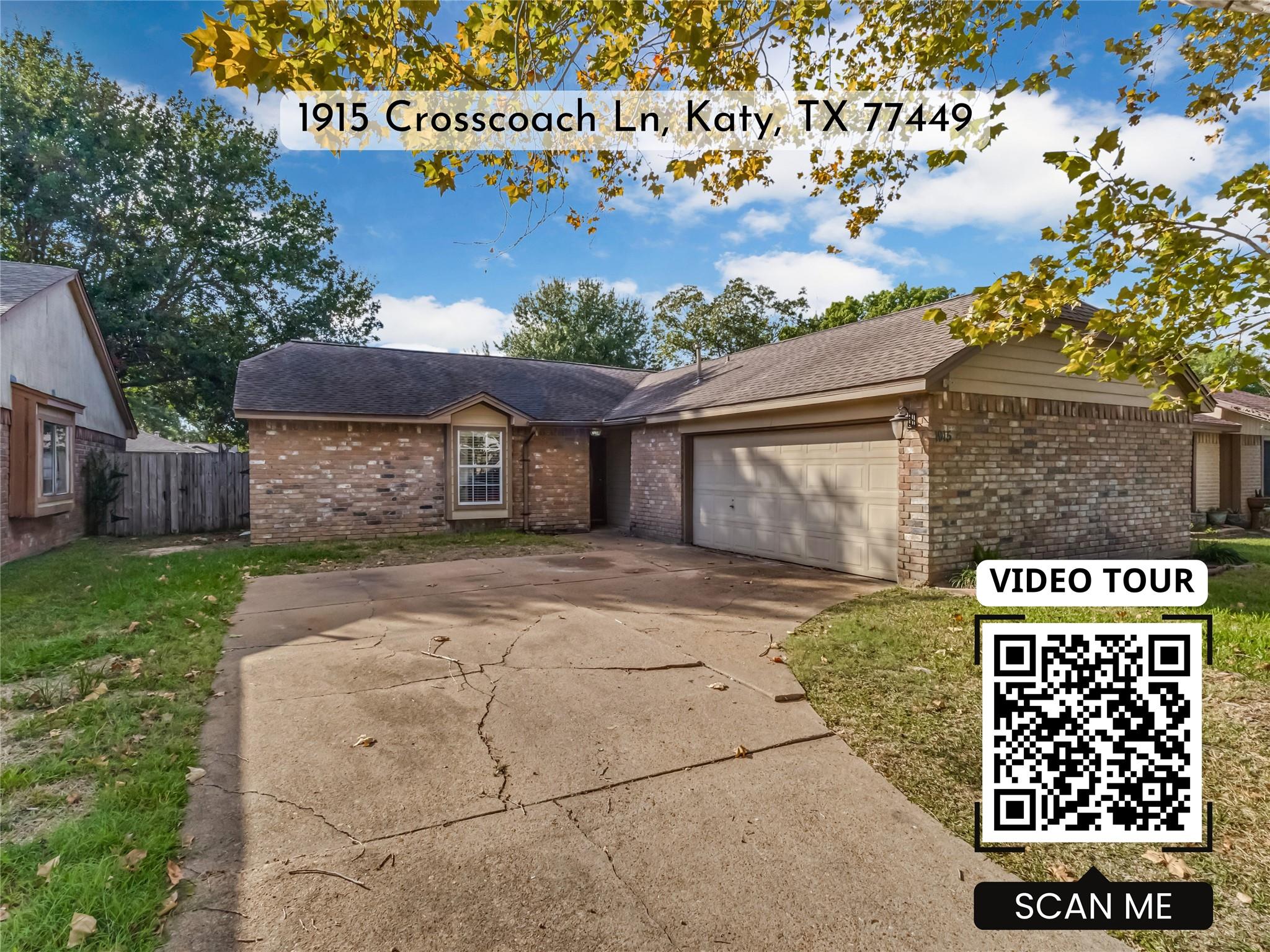 1915 Crosscoach Lane, Katy TX 77449 Property Photo 1