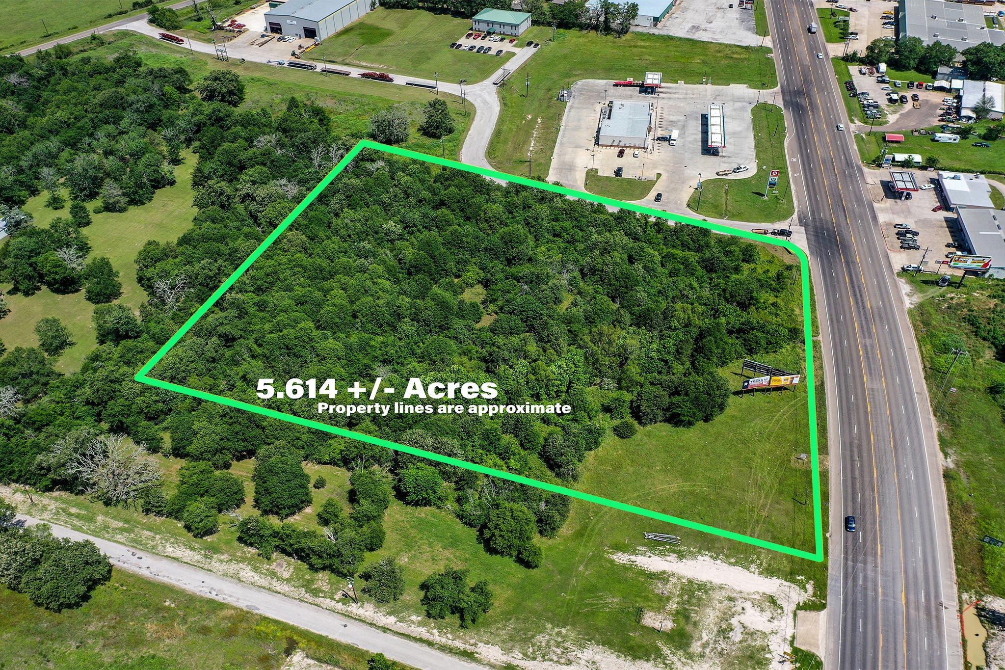 5.6 Acres Highway 19 Property Photo 1