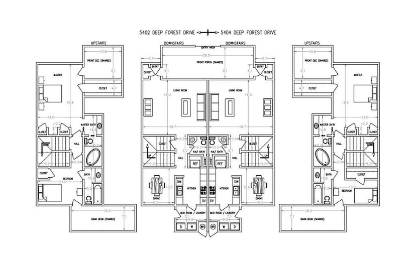 5402 Deep Forest Drive N Property Photo