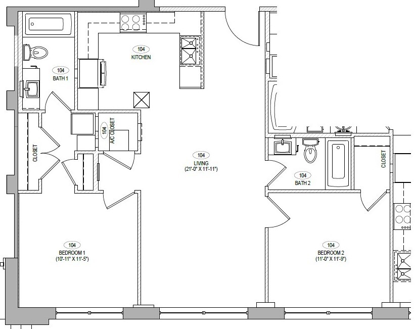 2102 Mechanic Street 104 Property Photo 15