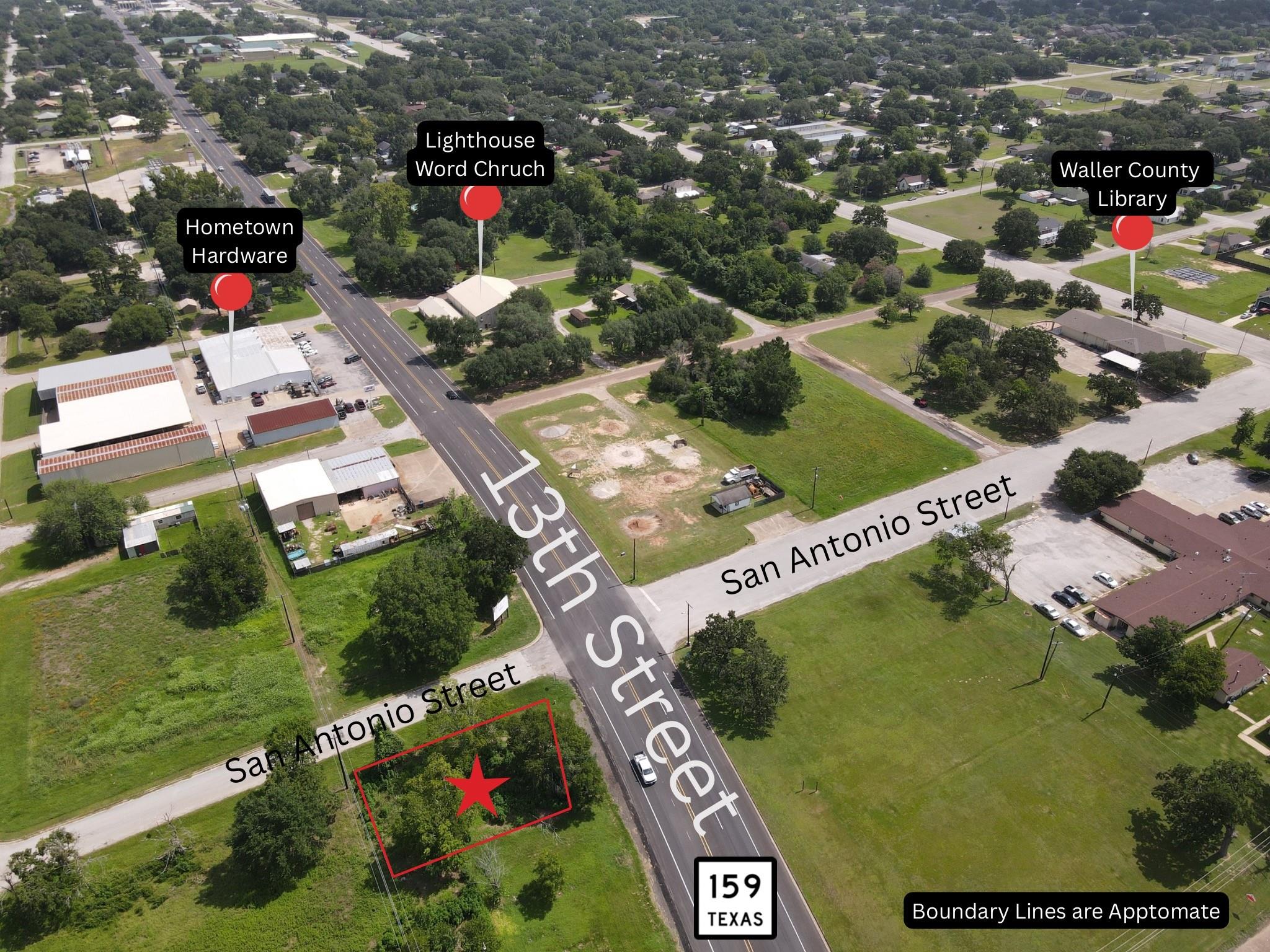 LOT 6 Fm 159 / 13th Street, Hempstead TX 77445 Property Photo 1