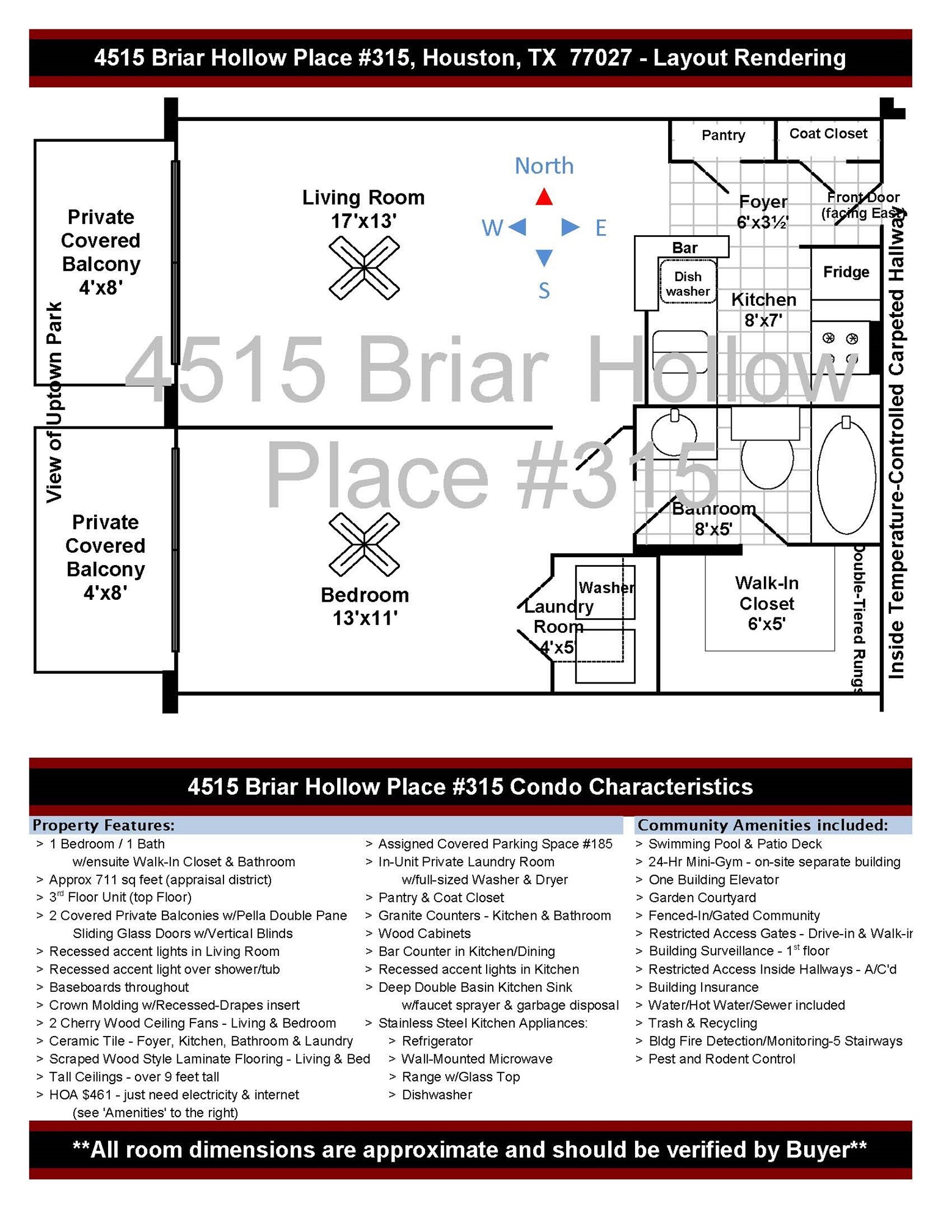 4515 Briar Hollow Place 315 Property Photo 50
