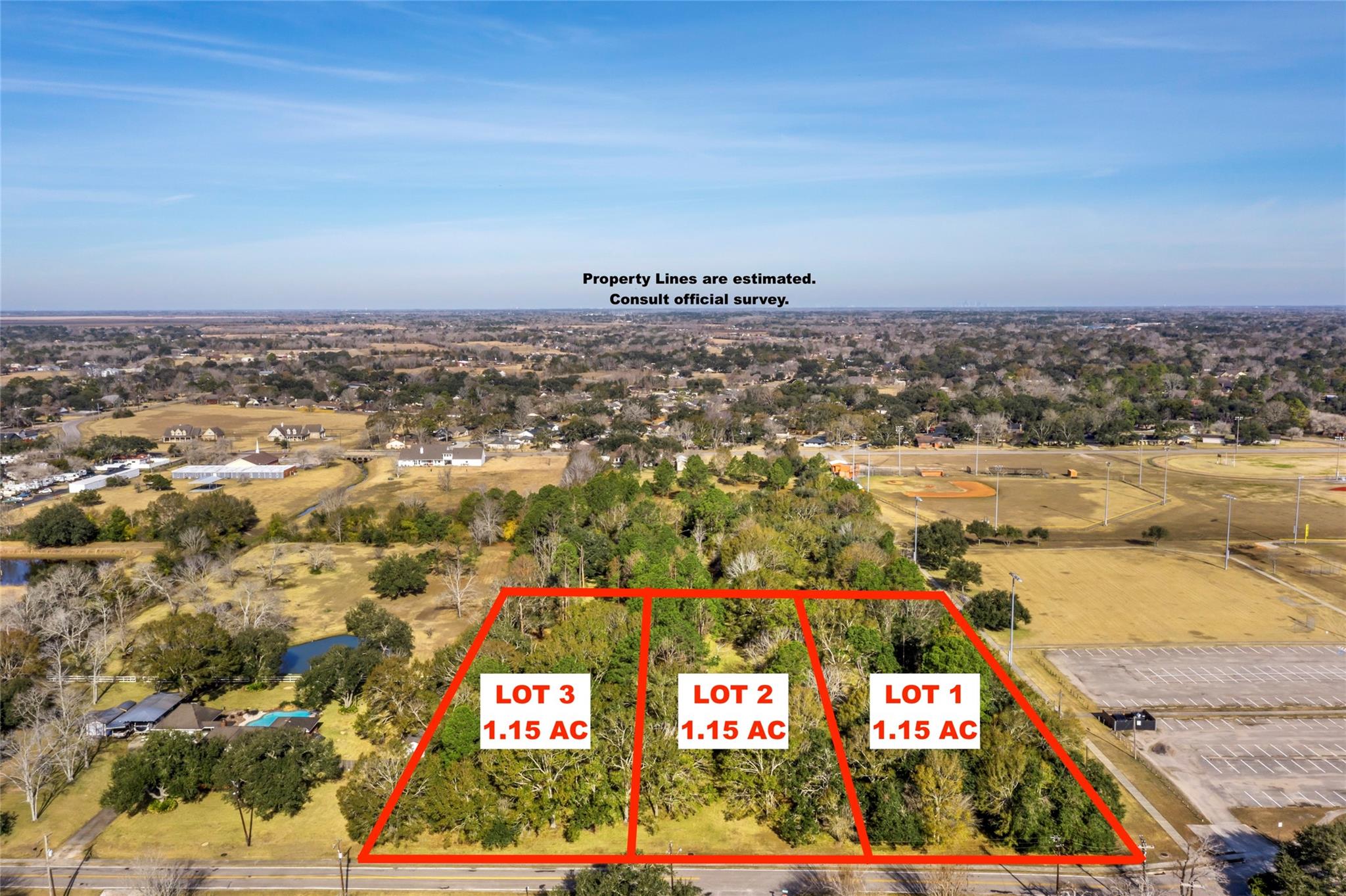 Lot 2 Ryan Drive, Alvin Tx 77511 Property Photo 1